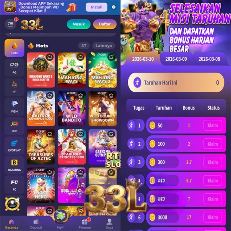 33l Masuk - 33l Resmi